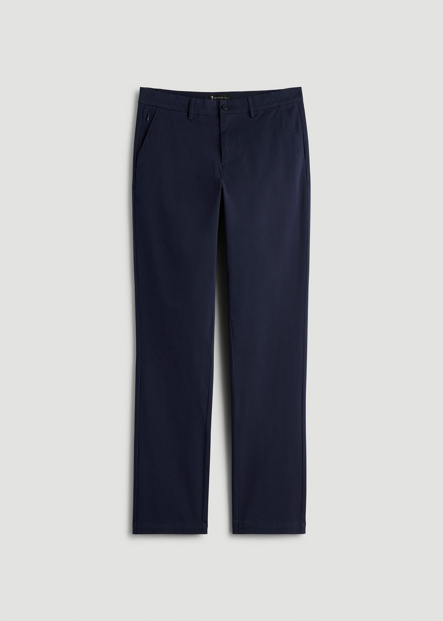 American Tall Men 4-Way Stretch Commuter Tapered Chino Pants for Tall Men in Patriot Blue