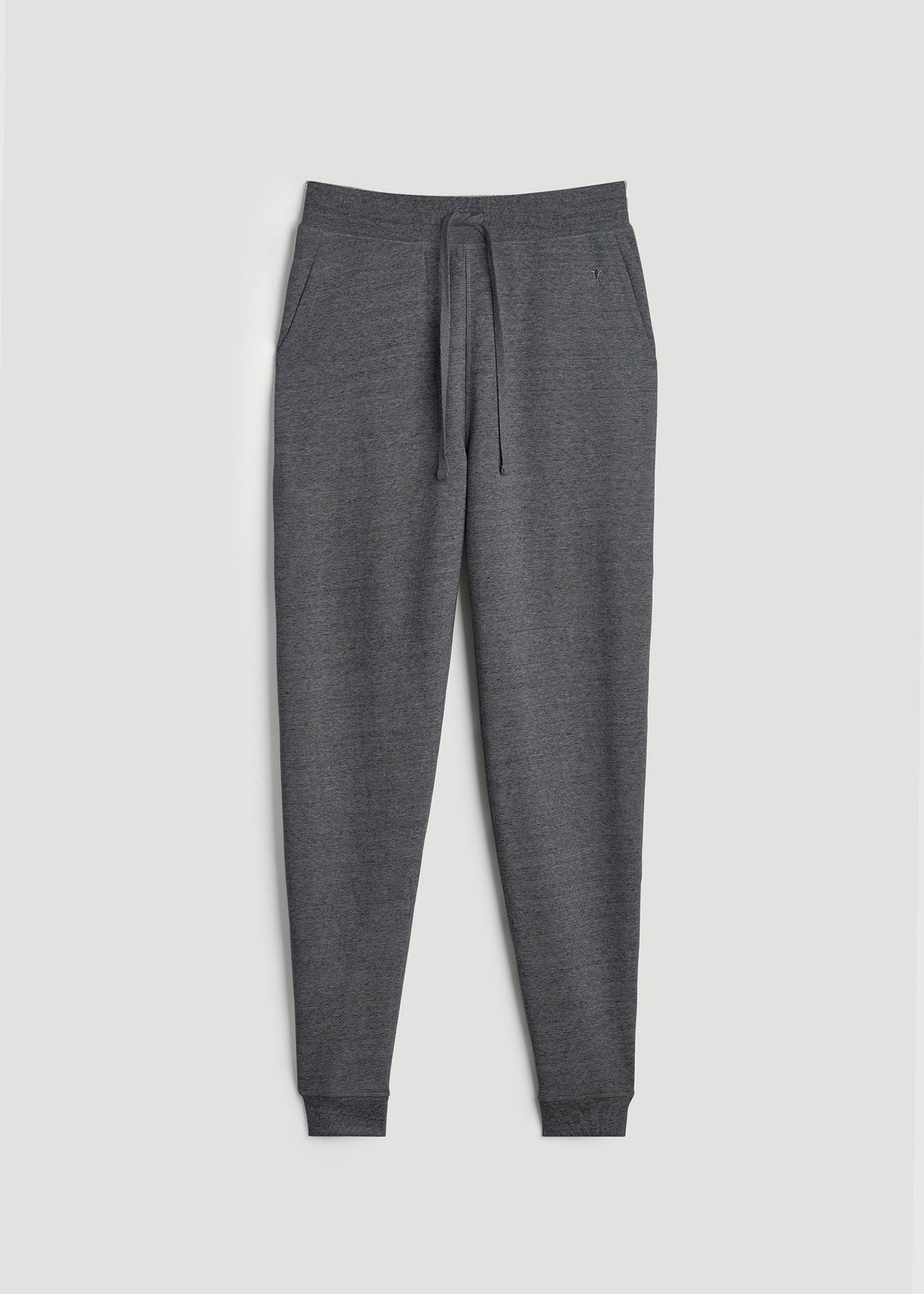 American Tall Men Wearever 2.0 Fleece Joggers for Tall Men in Charcoal Mix