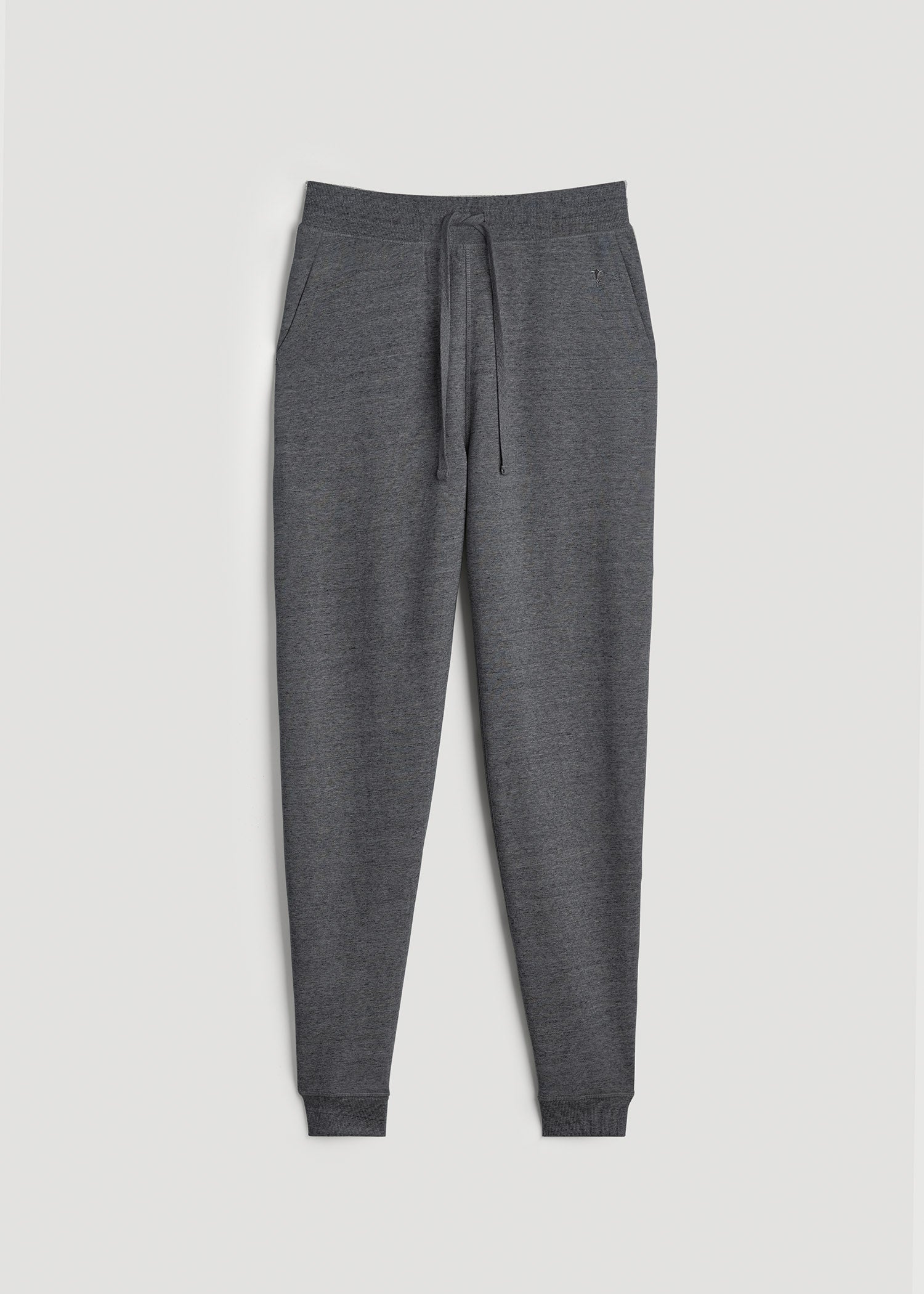 American Tall Men Wearever 2.0 Fleece Joggers for Tall Men in Charcoal Mix