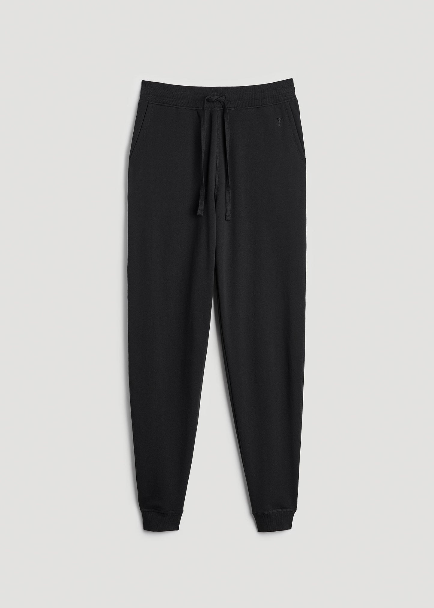 American Tall Men Wearever 2.0 Fleece Joggers for Tall Men in Black