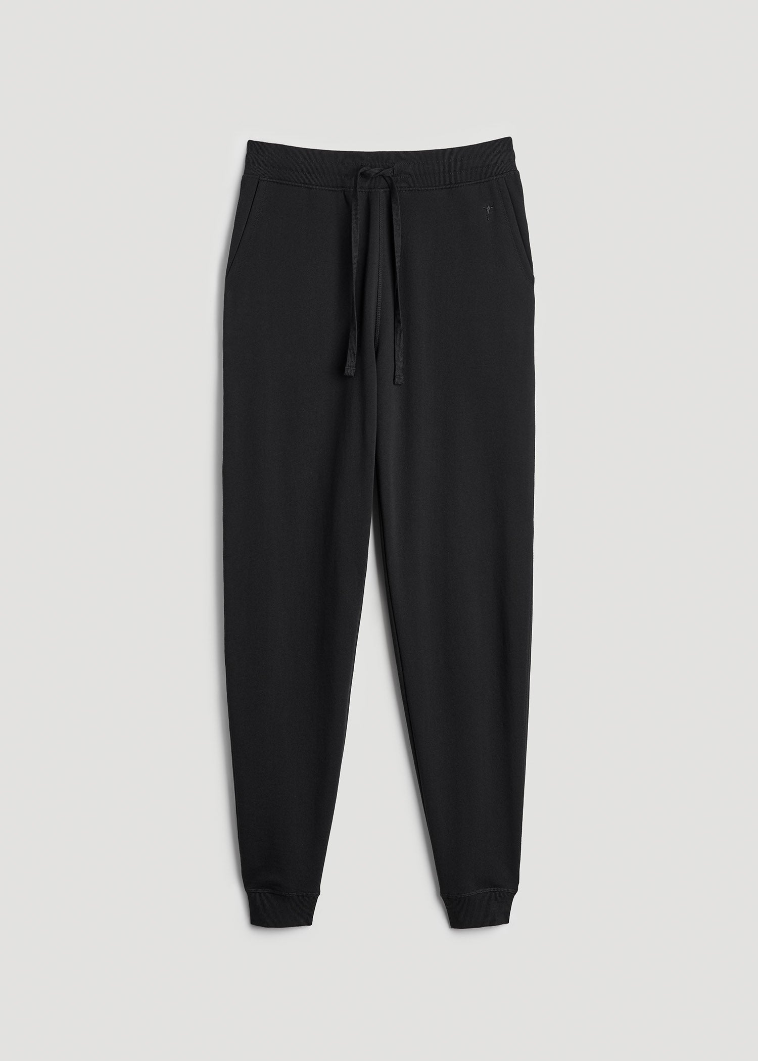American Tall Men Wearever 2.0 Fleece Joggers for Tall Men in Black