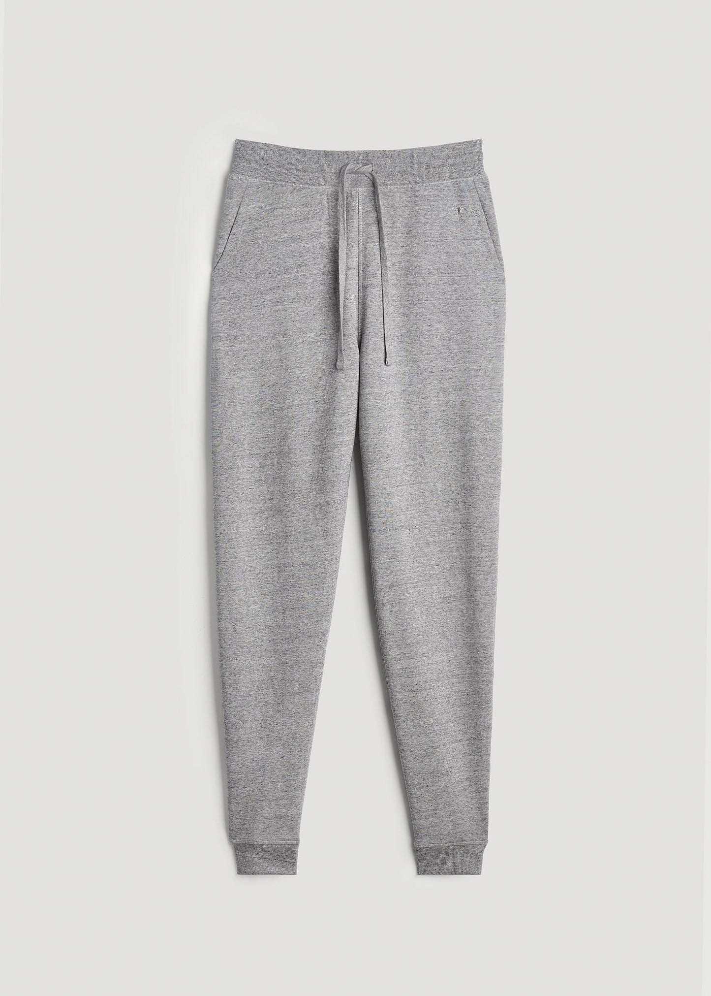 American Tall Men Wearever 2.0 Fleece Joggers for Tall Men in Heathered Grey
