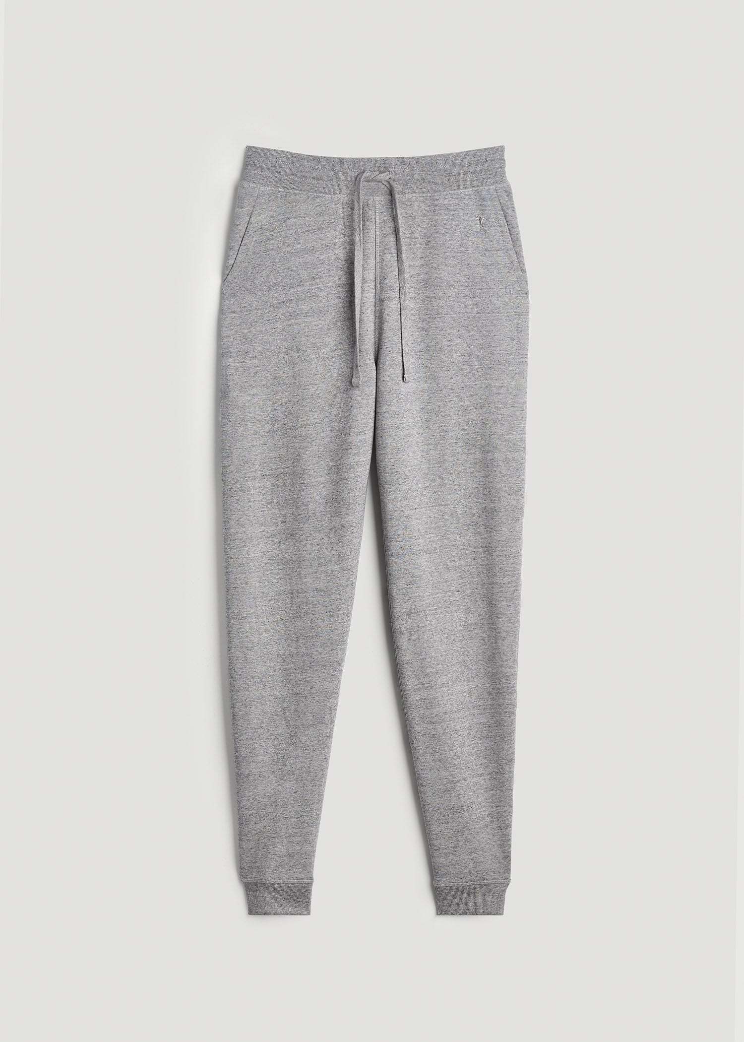 American Tall Men Wearever 2.0 Fleece Joggers for Tall Men in Heathered Grey