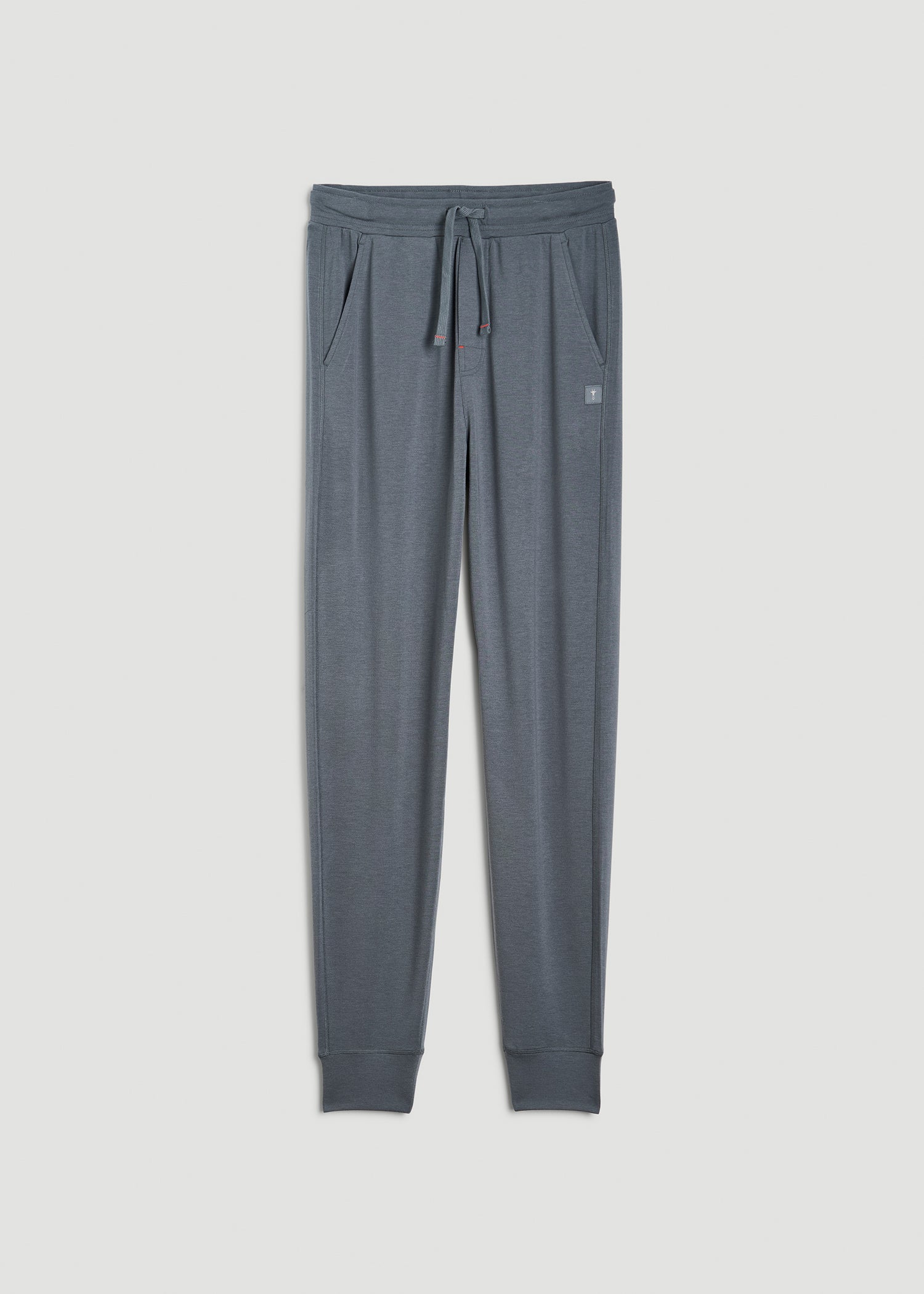 American Tall Men Sleep Joggers for Tall Men in Smoky Blue