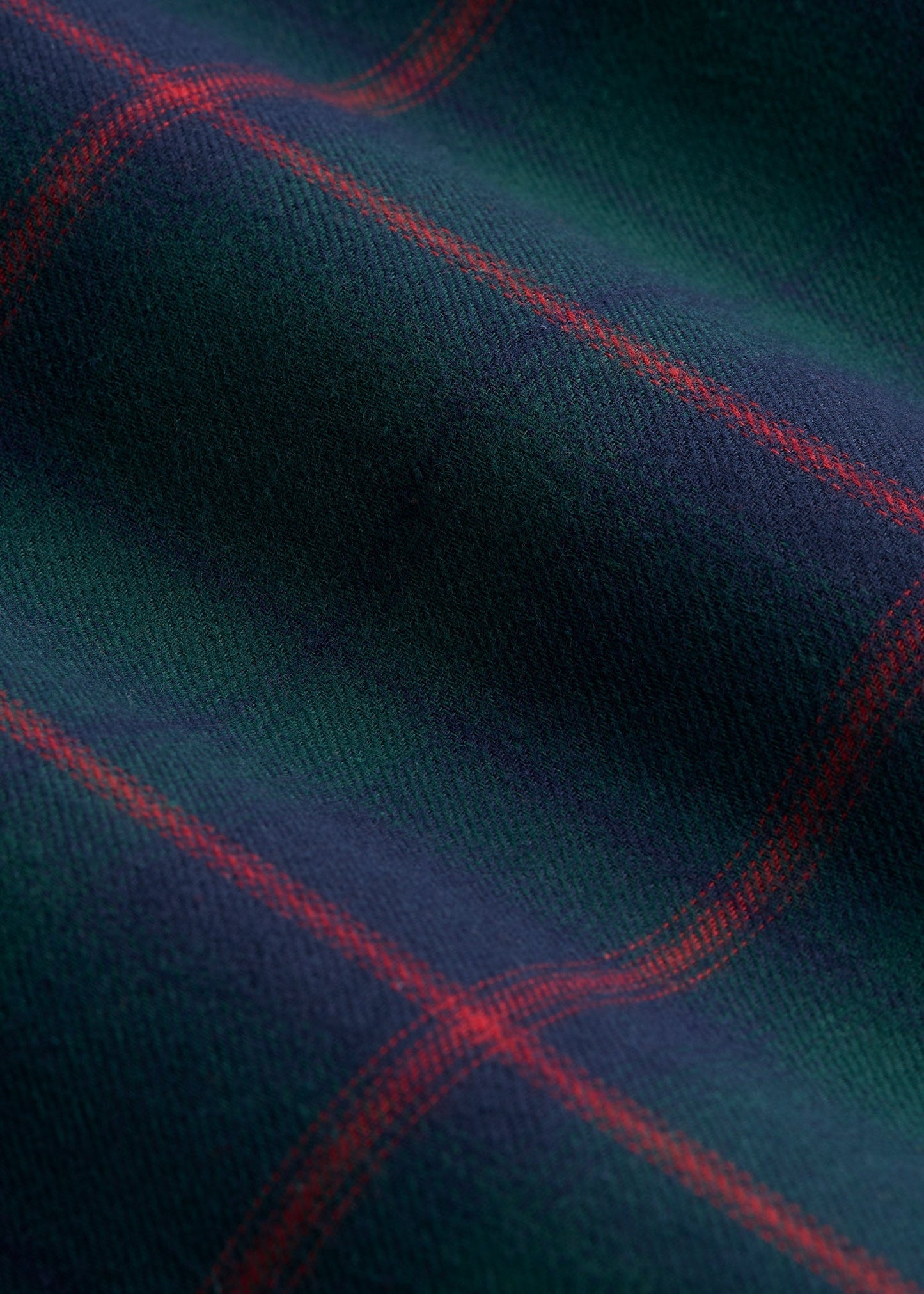 American Tall Men Plaid Pajama Pants for Tall Men in Green and Red Tartan