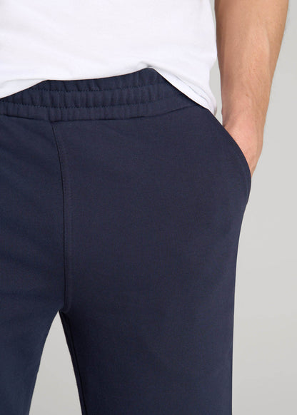 American Tall Men Wearever French Terry Sweatpants for Tall Men in Navy