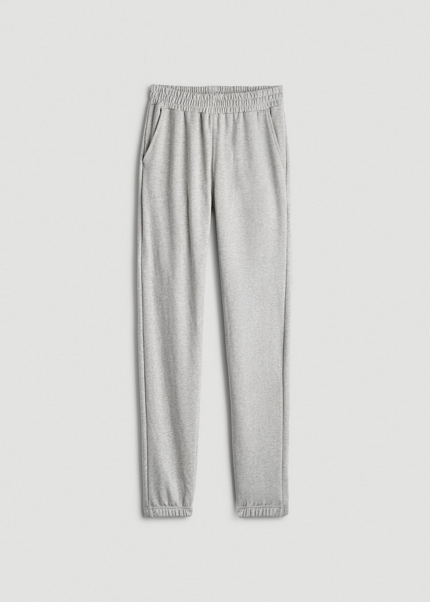 American Tall Men Wearever French Terry Sweatpants for Tall Men in Grey Mix
