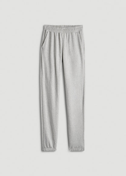 American Tall Men Wearever French Terry Sweatpants for Tall Men in Grey Mix