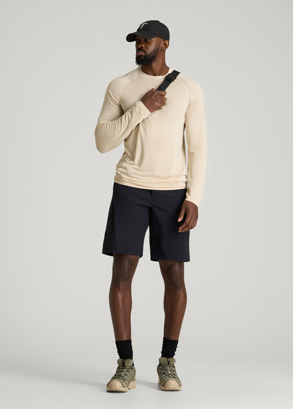 American Tall Men 10 Pocket Hiking Short for Tall Men in Black