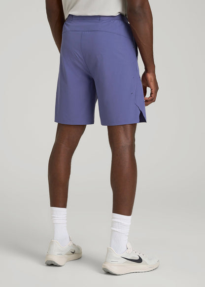 American Tall Men 2-in-1 Featherweight Running Short for Tall Men in Future Dusk
