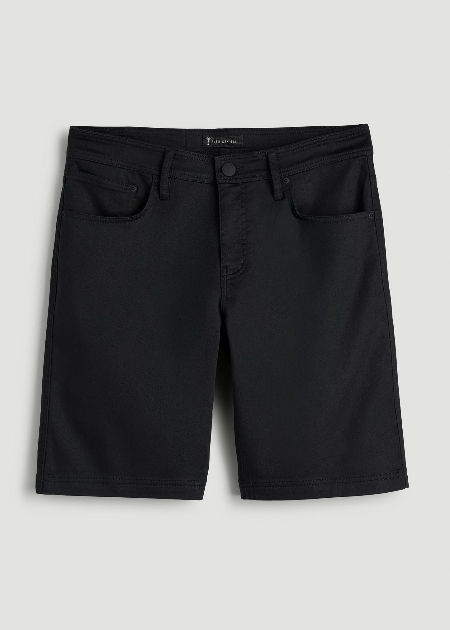 American Tall Men Everyday Comfort 5 Pocket Short for Tall Men in Black