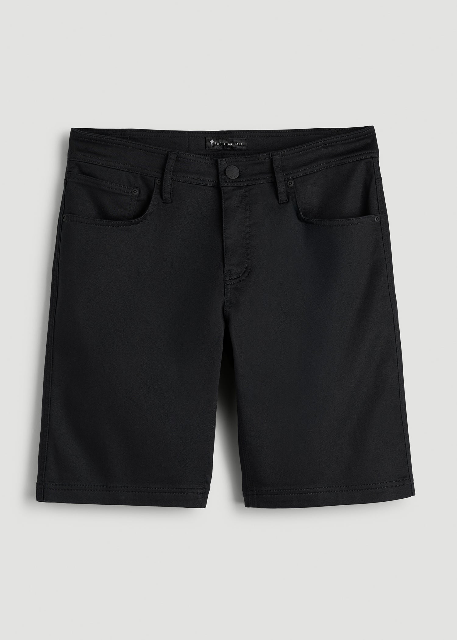 American Tall Men Everyday Comfort 5 Pocket Short for Tall Men in Black