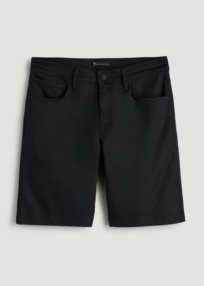 American Tall Men Everyday Comfort 5 Pocket Short for Tall Men in Black