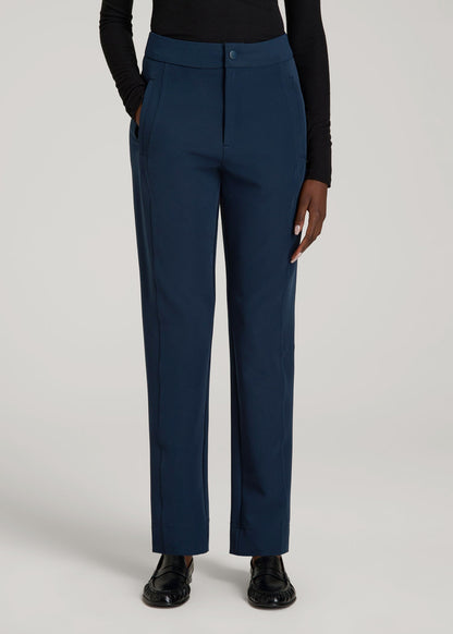 American Tall Men|Women Traveler Tapered Fit Pant for Tall Women in Navy