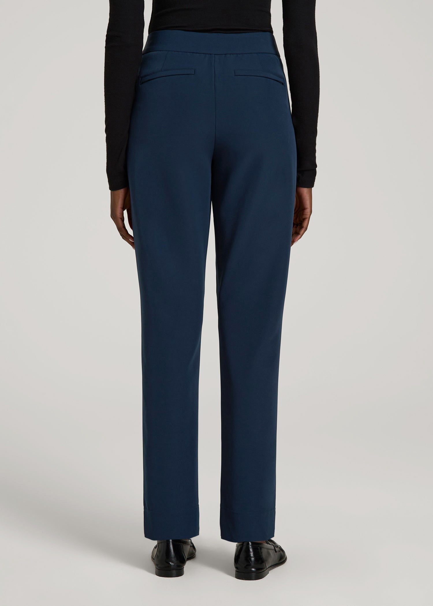 American Tall Men|Women Traveler Tapered Fit Pant for Tall Women in Navy