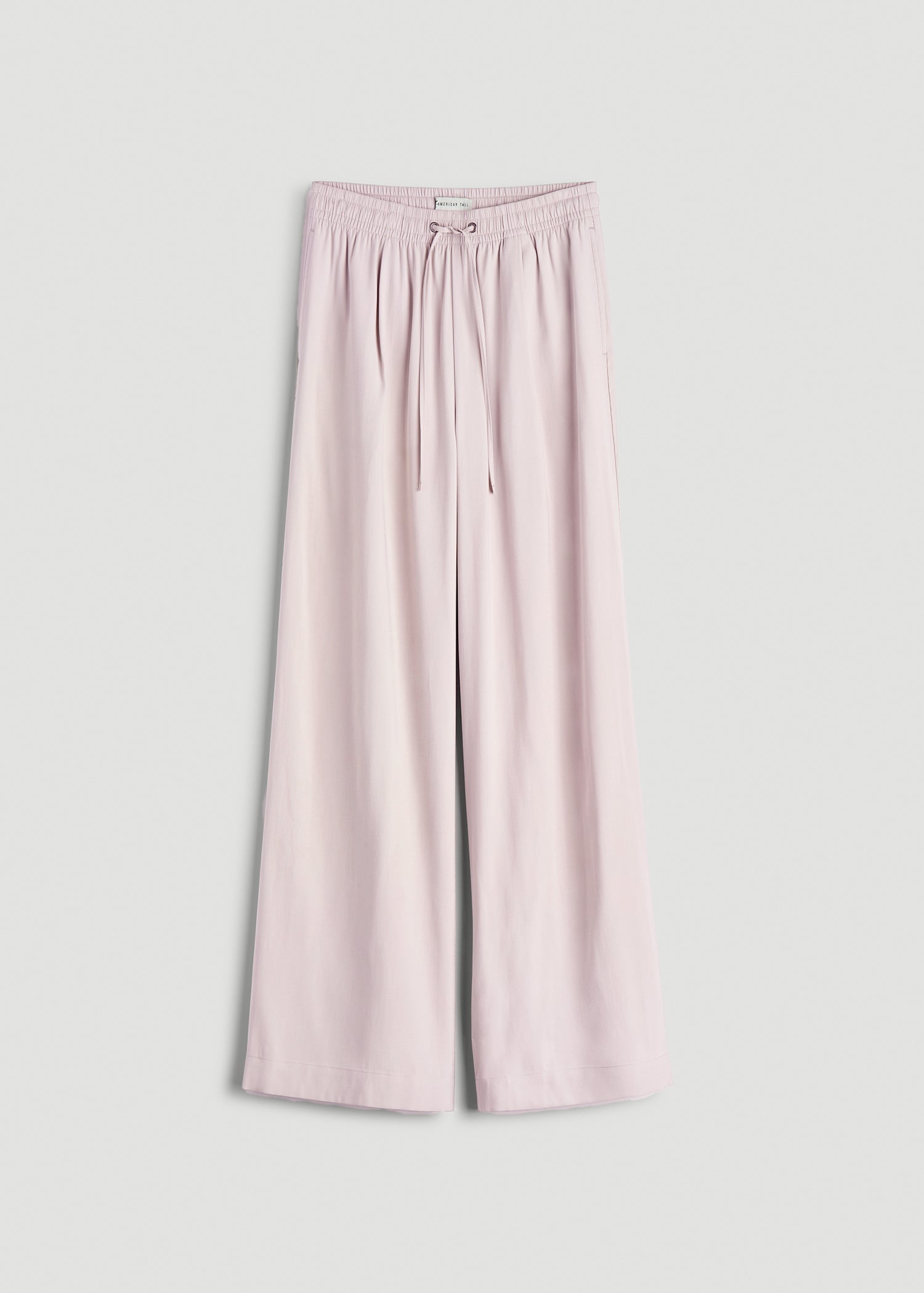 American Tall Men|Women Relaxed Pull-On Pants for Tall Women in Grey Lilac