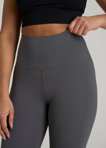 American Tall Men|Women Balance High-Rise Leggings for Tall Women in Iron Grey