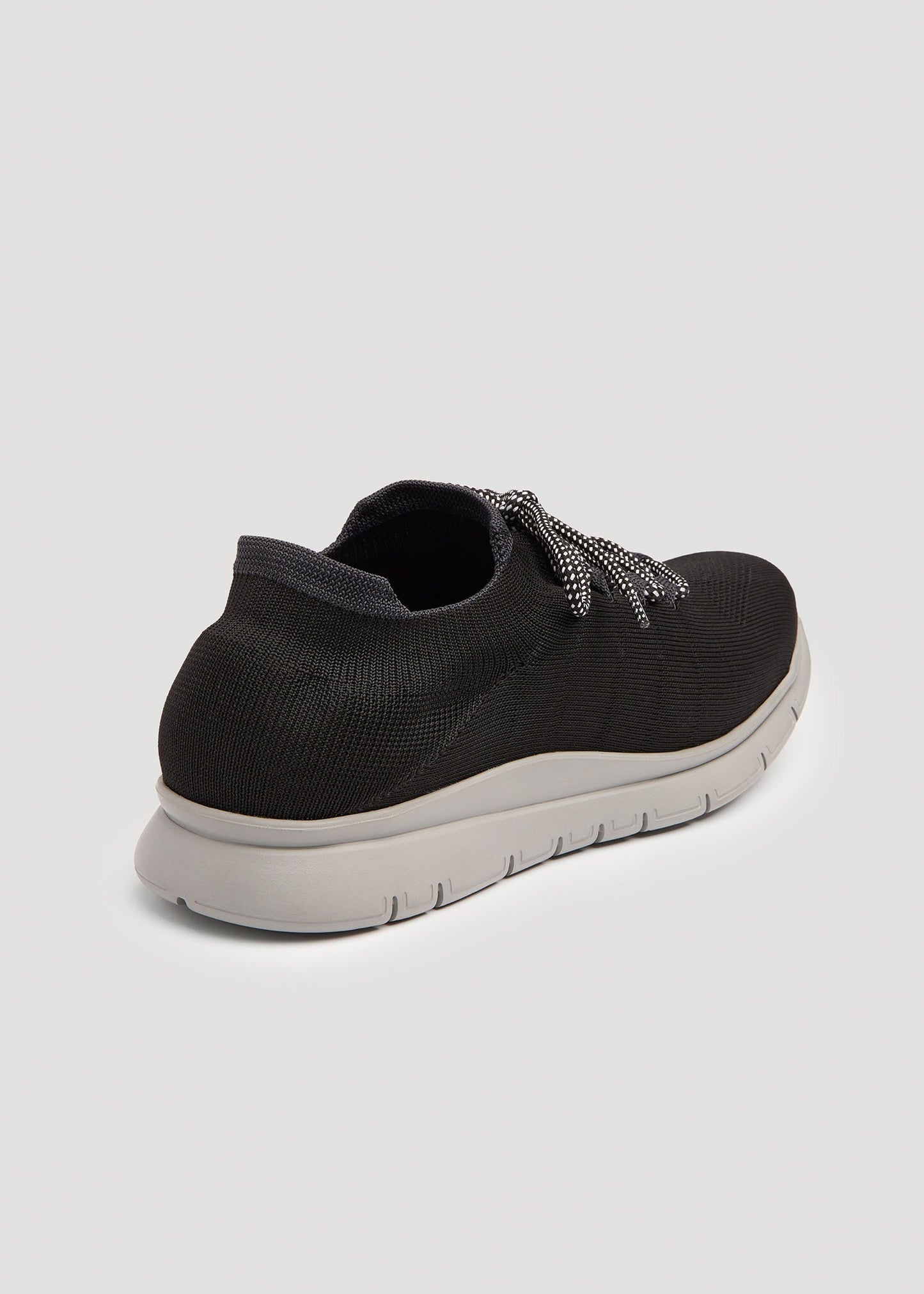 American Tall Men Knit Running Shoes for Tall Men in Black
