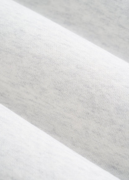 American Tall Women Wearever Fleece Open-Bottom Sweatpants for Tall Women in Heather Cloud White