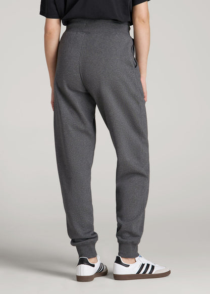 American Tall Women A.T. Basics Athletic Joggers for Tall Women in Charcoal Mix
