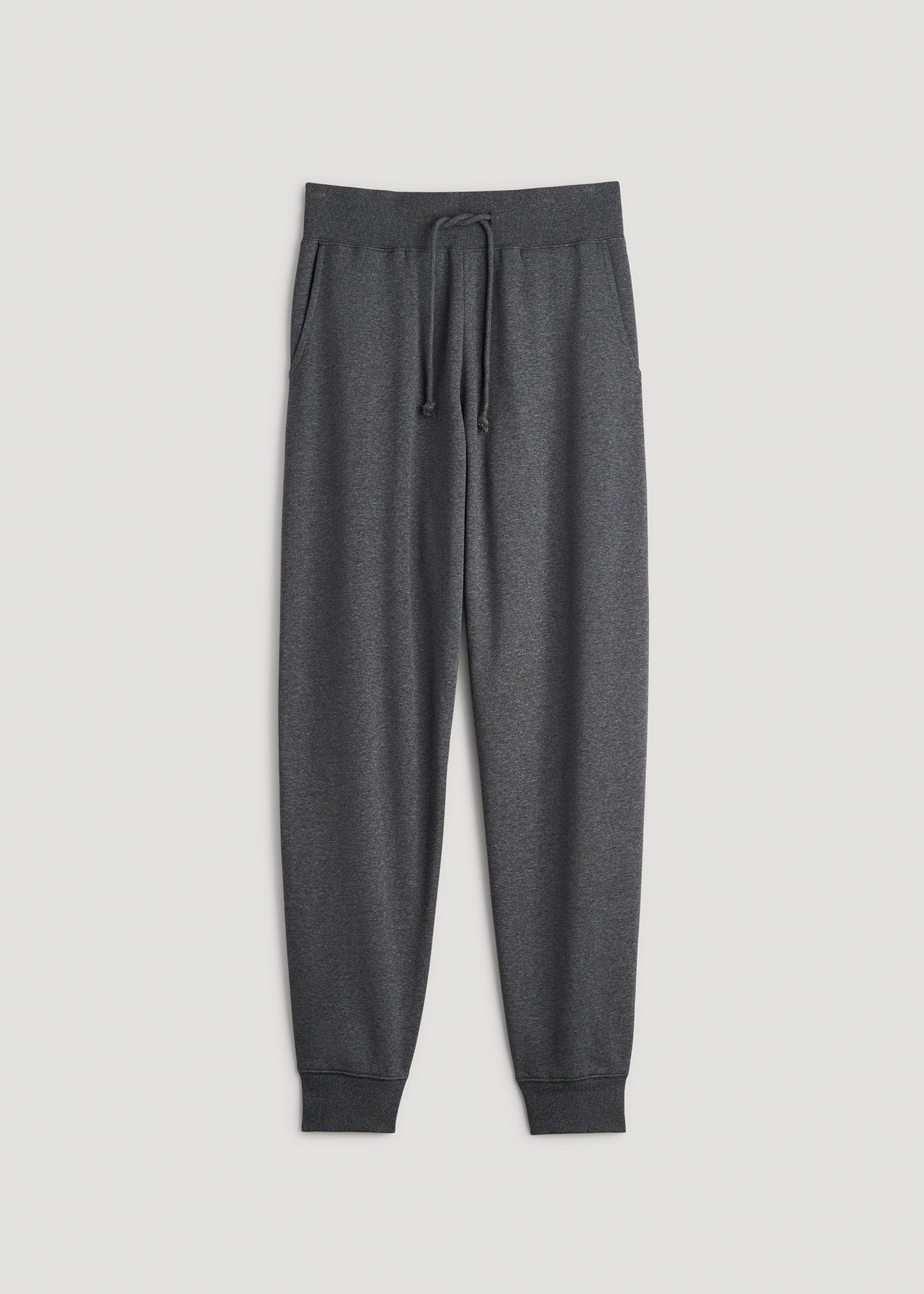 American Tall Women A.T. Basics Athletic Joggers for Tall Women in Charcoal Mix