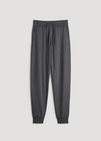 American Tall Women A.T. Basics Athletic Joggers for Tall Women in Charcoal Mix