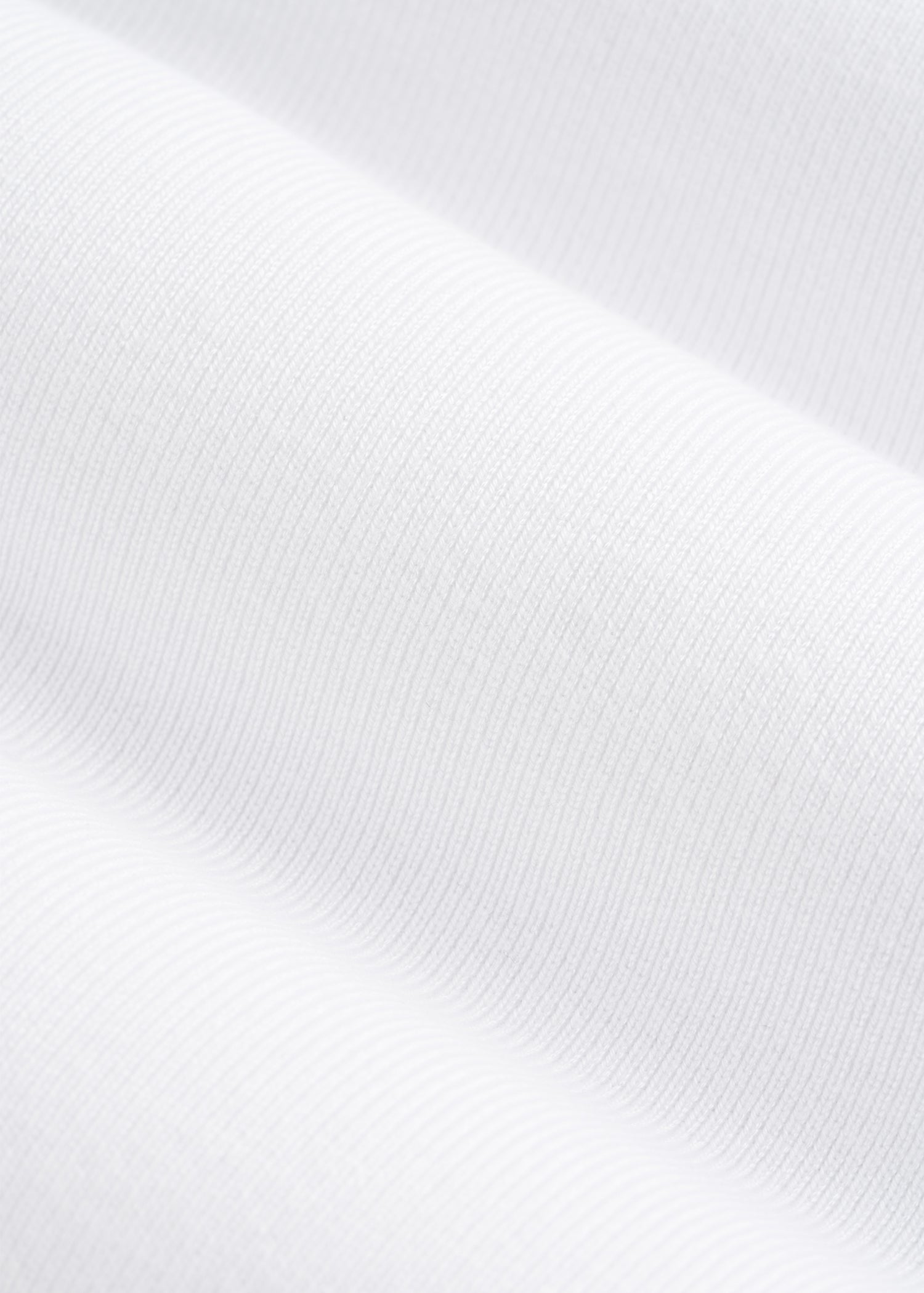 American Tall Women Cropped Knit Tee for Tall Women in White