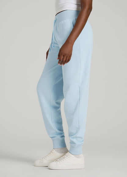 American Tall Women A.T. Basics Athletic Joggers for Tall Women in Ice Blue