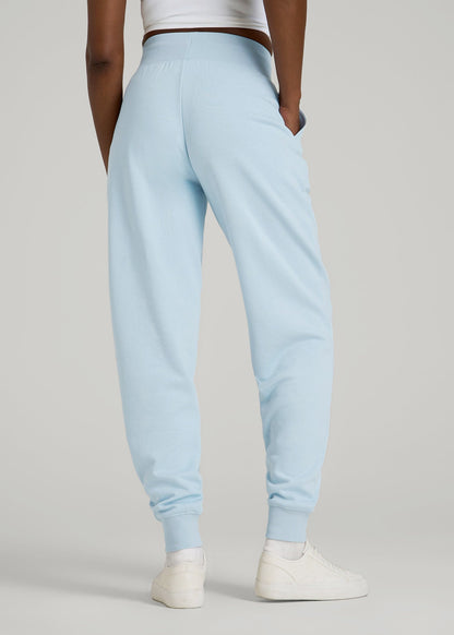 American Tall Women A.T. Basics Athletic Joggers for Tall Women in Ice Blue