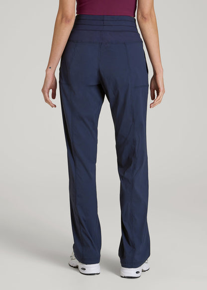 American Tall Women High-Rise After Practice Pant for Tall Women in Navy
