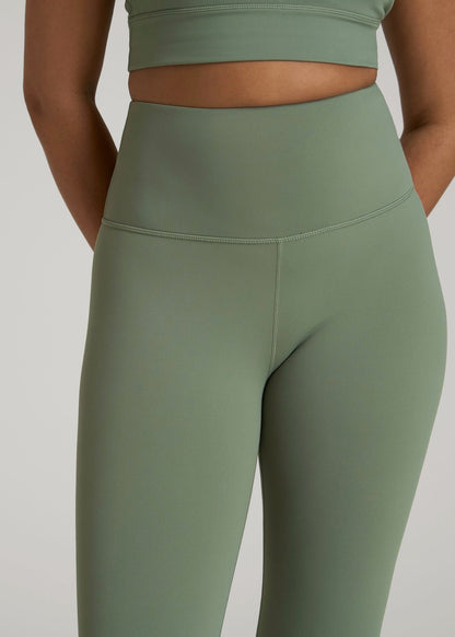 American Tall Women|Men Balance High-Rise Leggings for Tall Women in Dark Seagrass