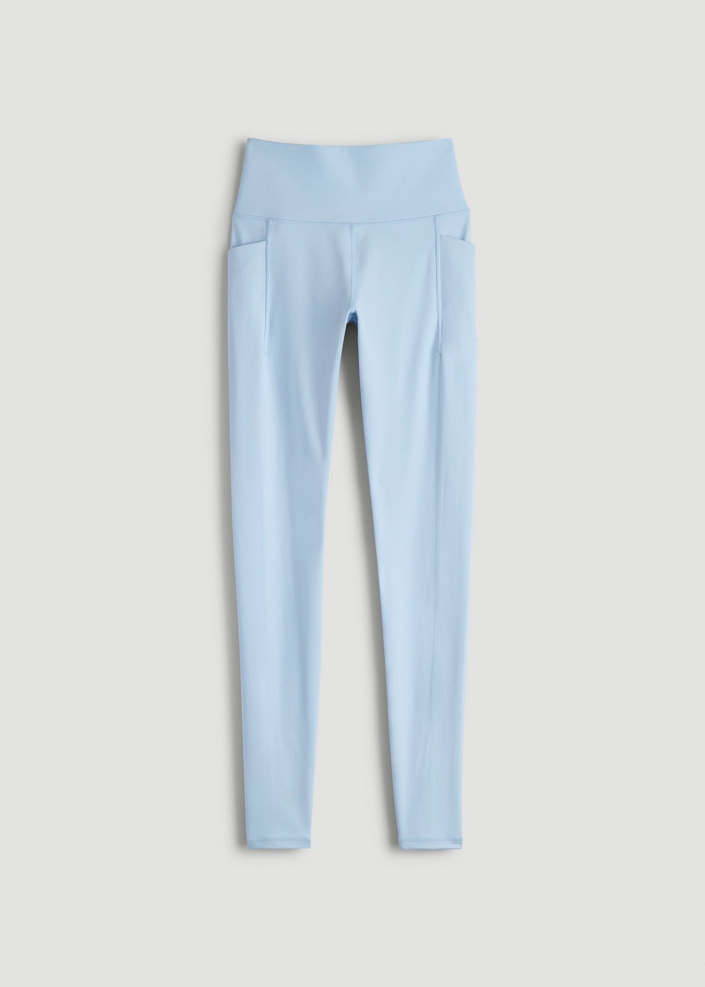 American Tall Women|Men Balance Cinched Back Pocket Legging for Tall Women in Ice Blue