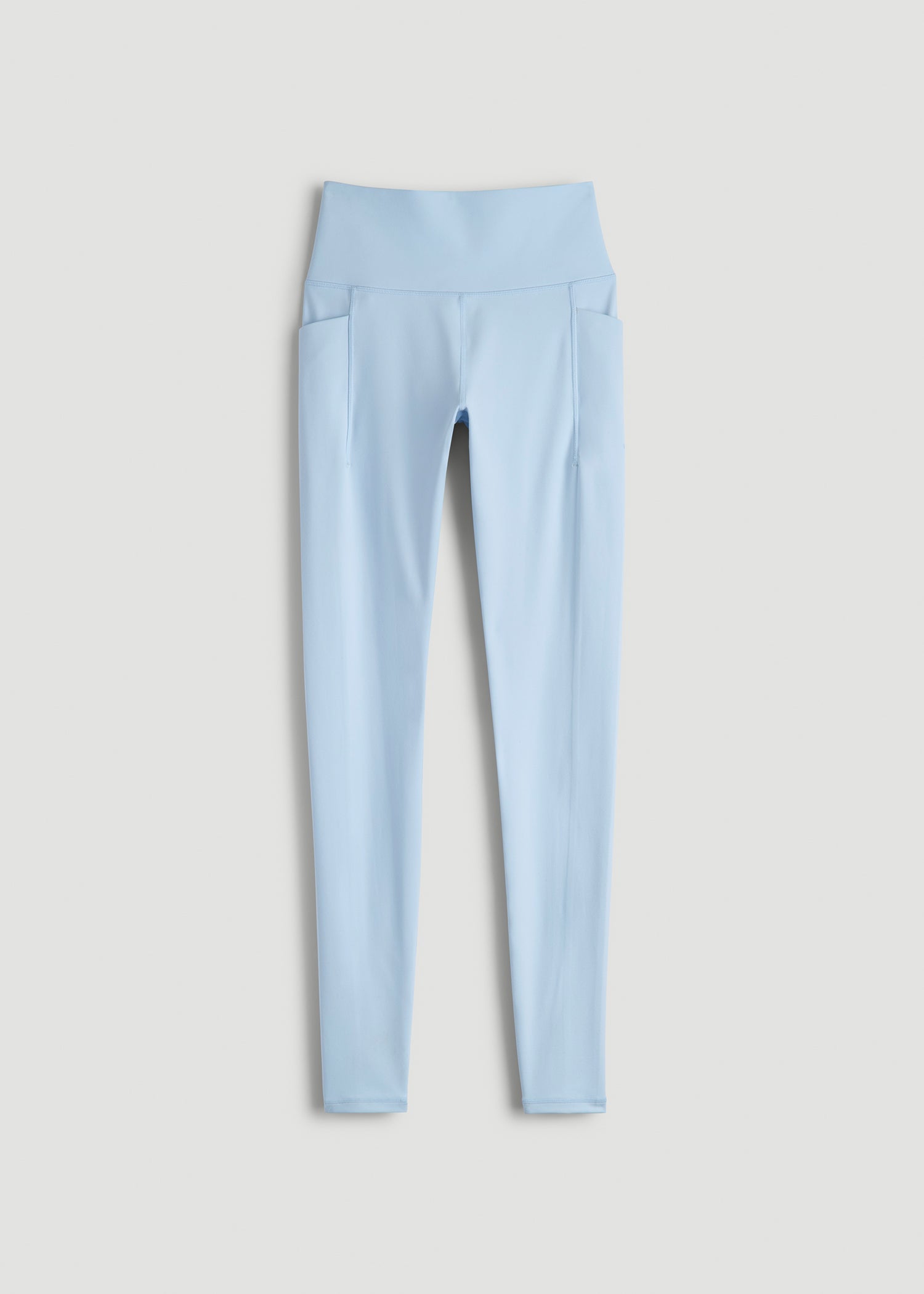 American Tall Women|Men Balance Cinched Back Pocket Legging for Tall Women in Ice Blue