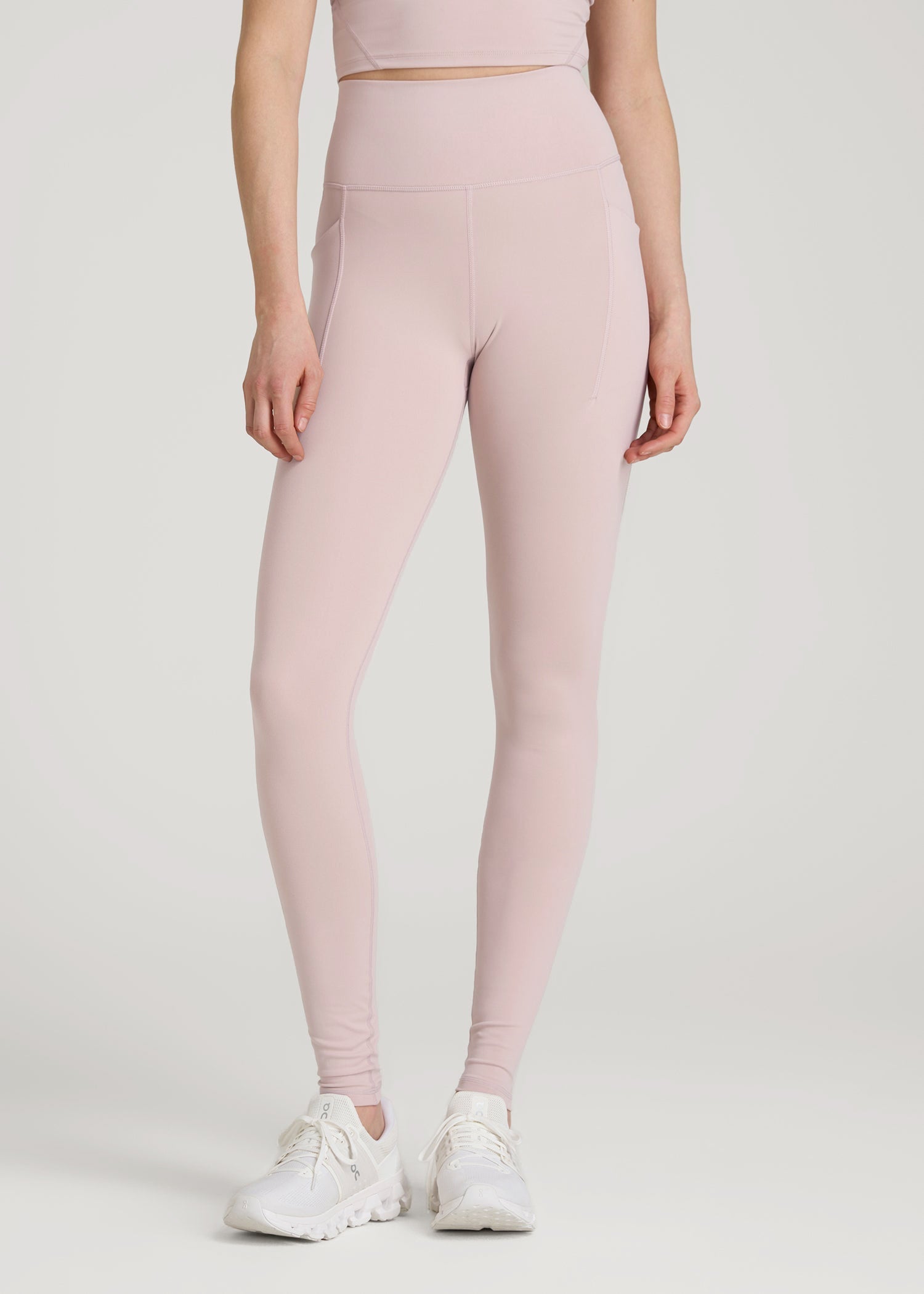 American Tall Women|Men Balance Cinched Back Pocket Legging for Tall Women in Desert Rose