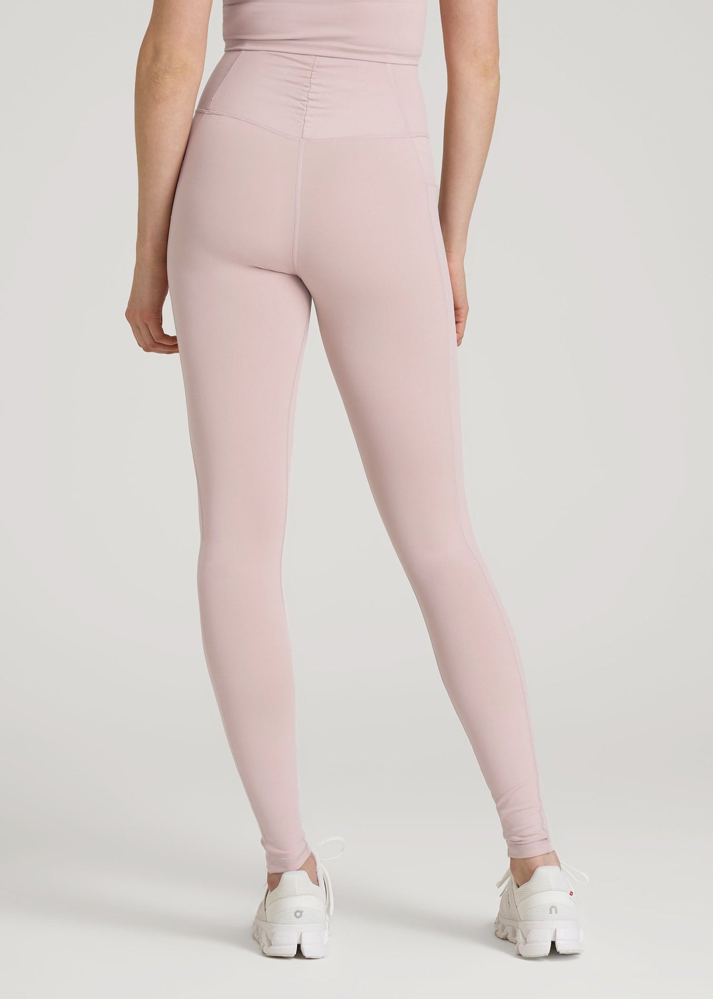 American Tall Women|Men Balance Cinched Back Pocket Legging for Tall Women in Desert Rose