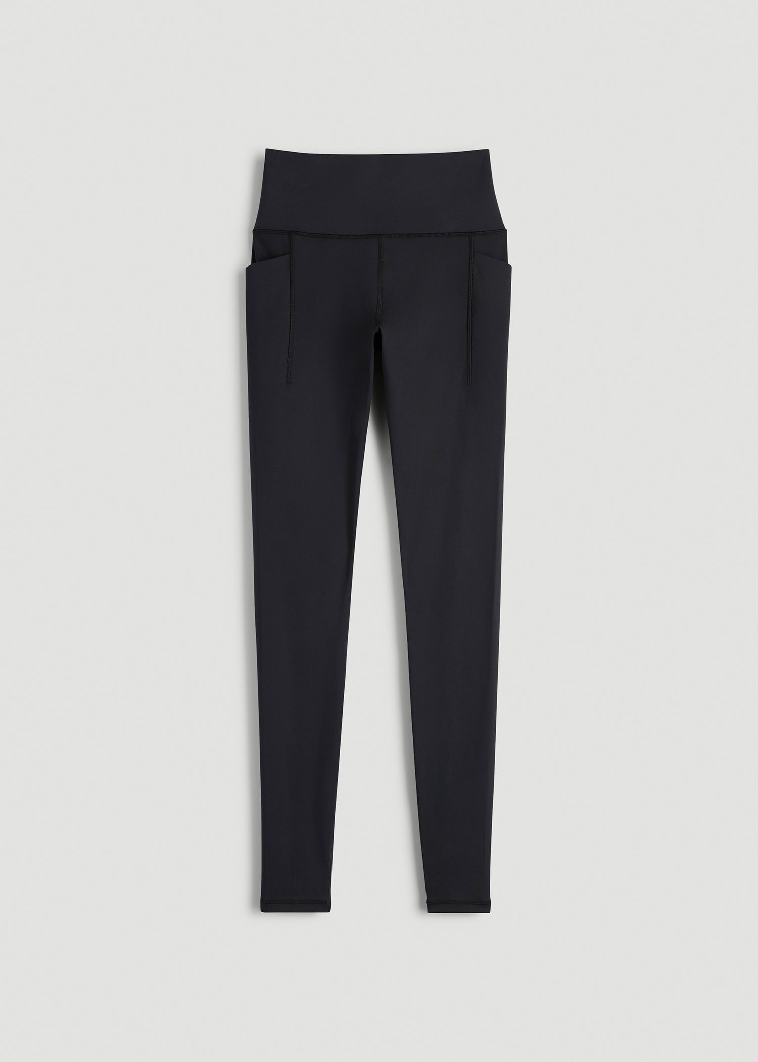 American Tall Women|Men Balance Cinched Back Pocket Legging for Tall Women in Black