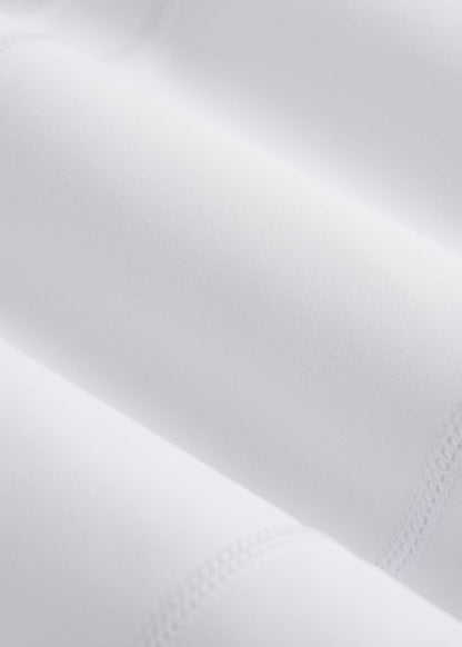 American Tall Women|Men Balance Cross Over Leggings for Tall Women in White