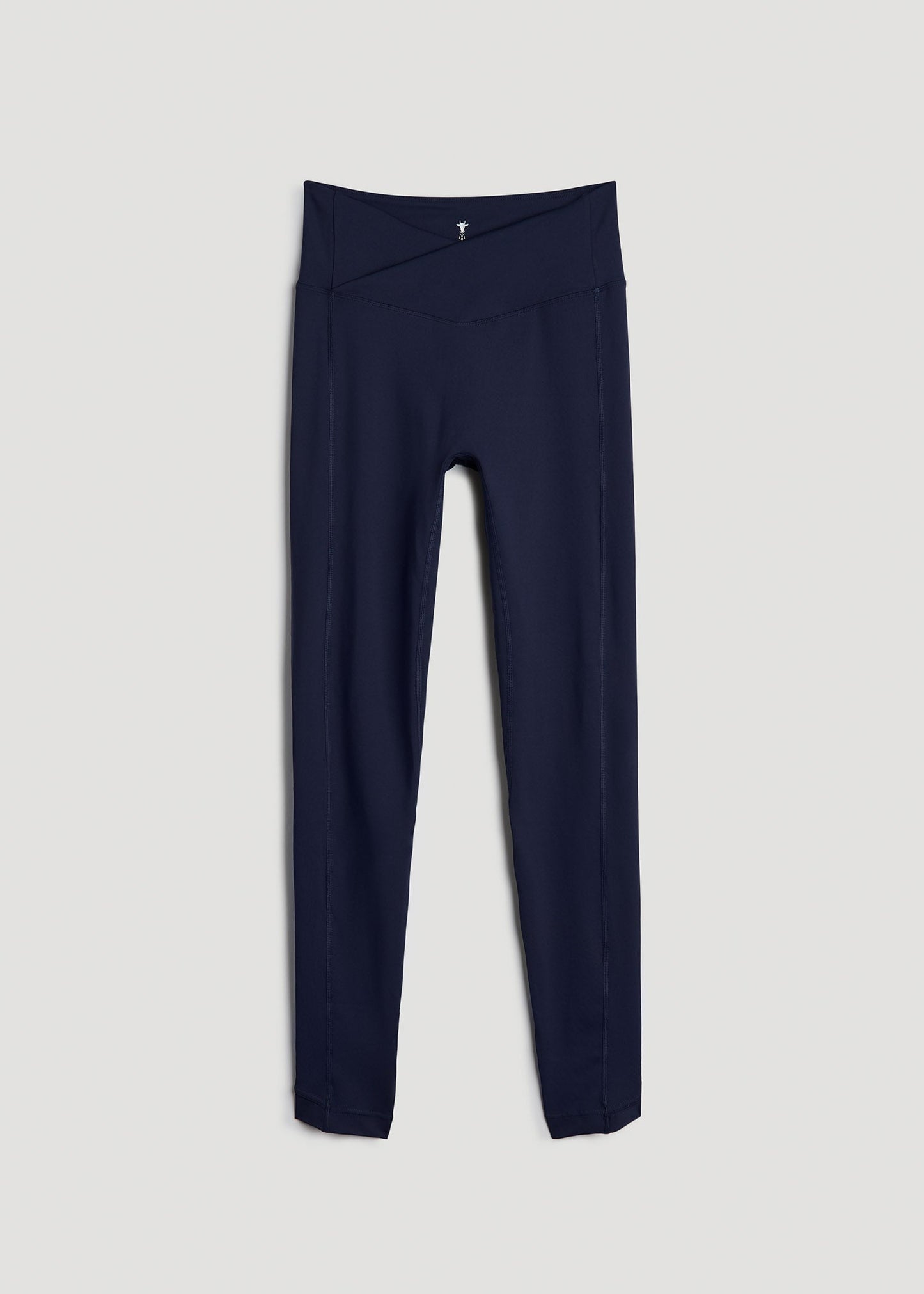 American Tall Women|Men Balance Cross Over Leggings for Tall Women in Dark Navy