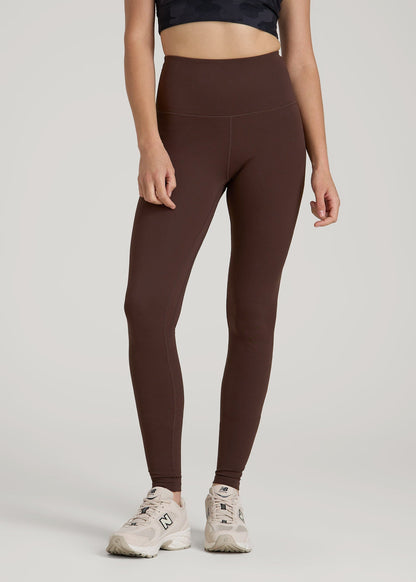 American Tall Women Balance High-Rise Leggings for Tall Women in Espresso