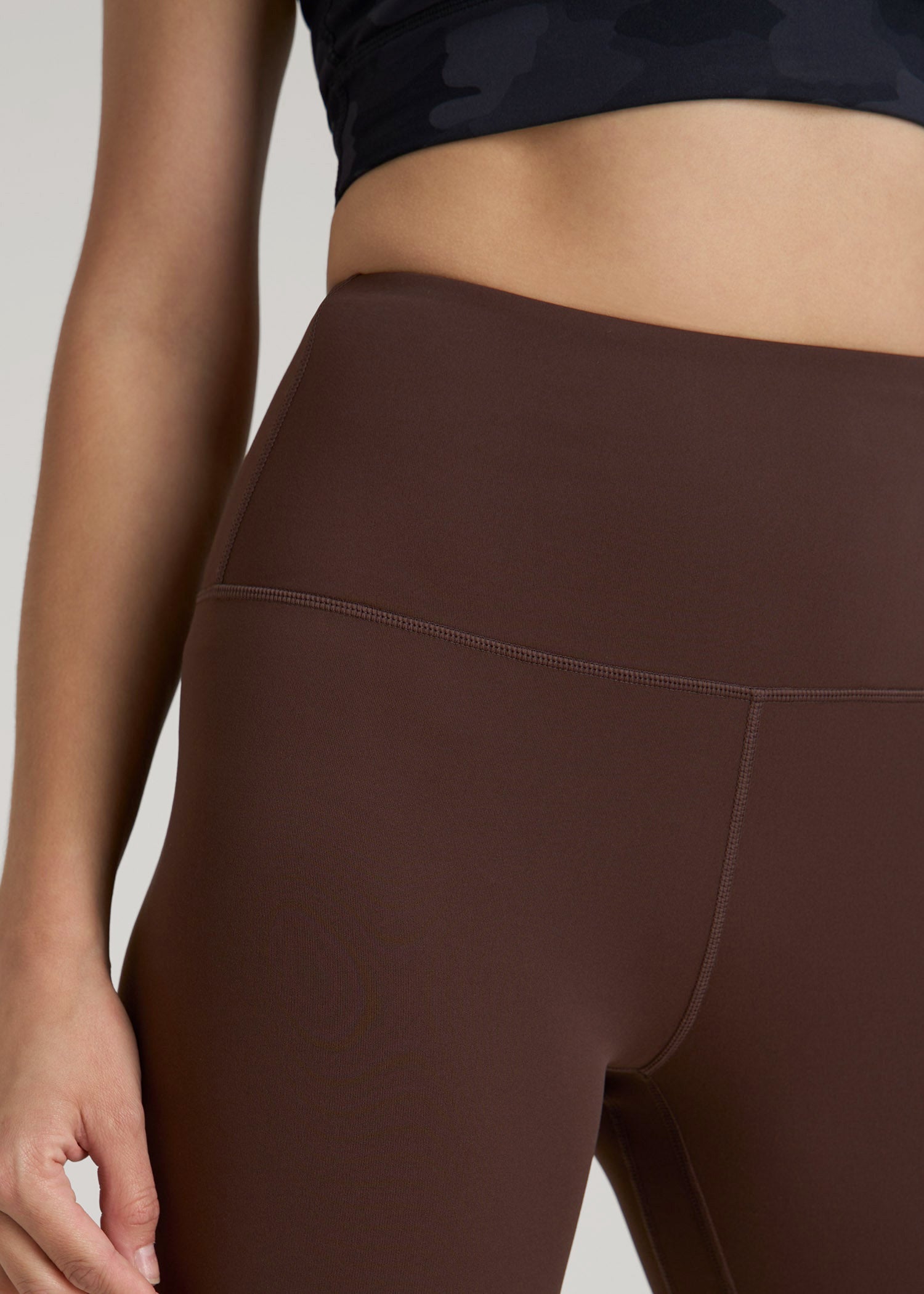 American Tall Women Balance High-Rise Leggings for Tall Women in Espresso