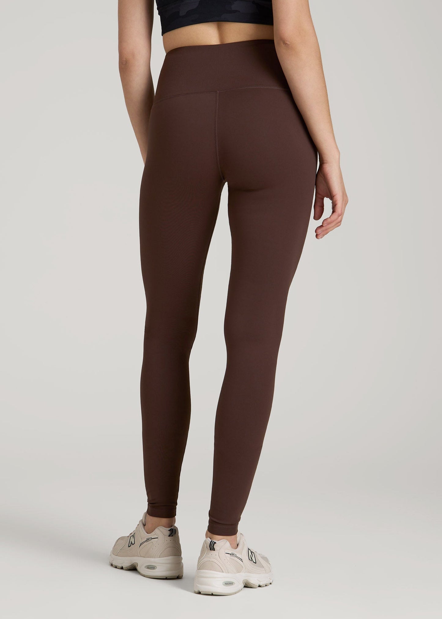 American Tall Women Balance High-Rise Leggings for Tall Women in Espresso