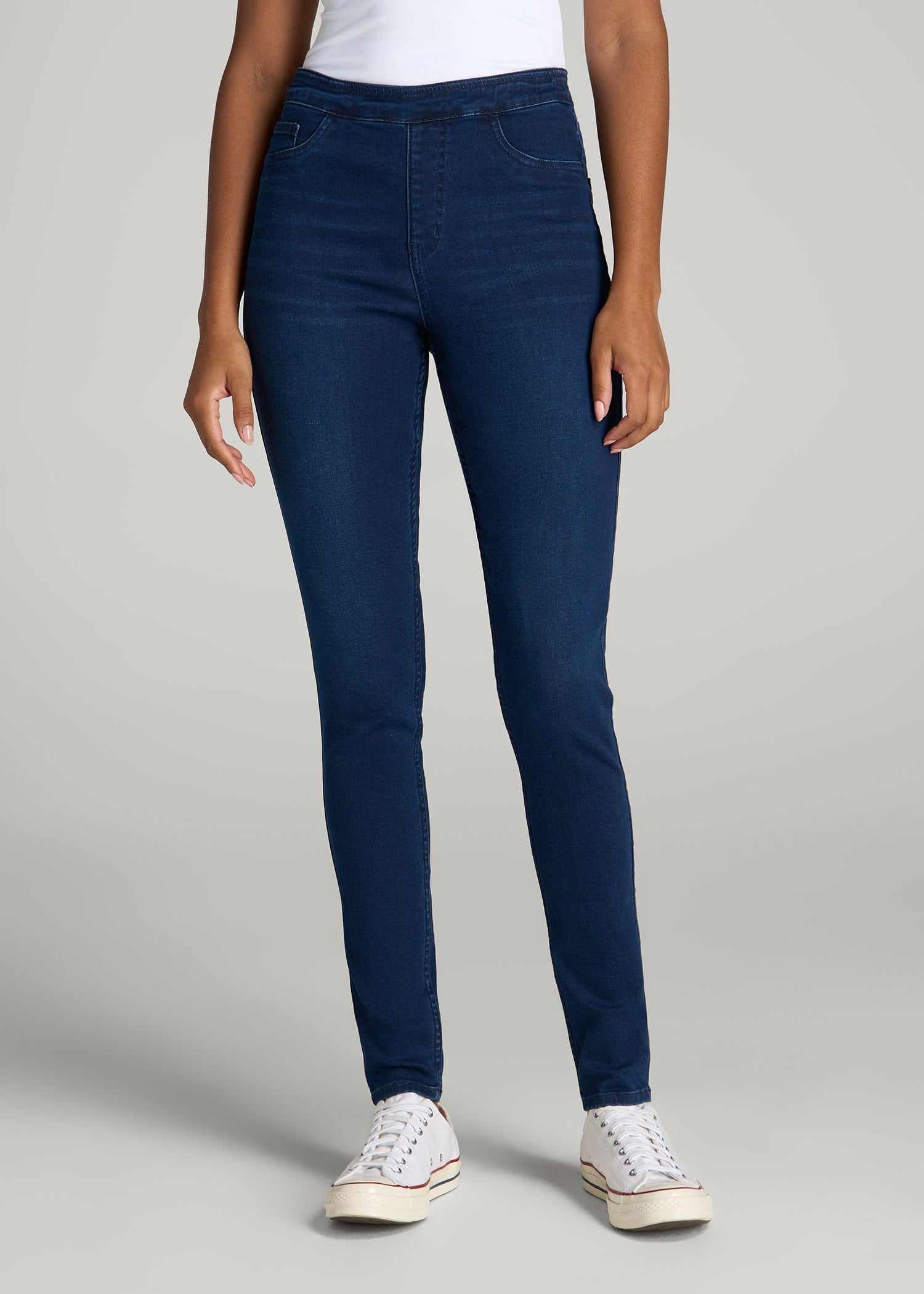 American Tall Women Jeggings for Tall Women in Twilight Blue