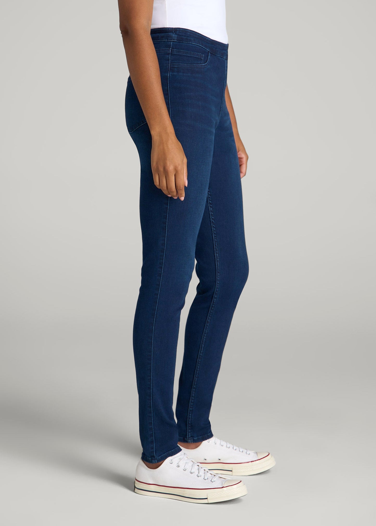 American Tall Women Jeggings for Tall Women in Twilight Blue