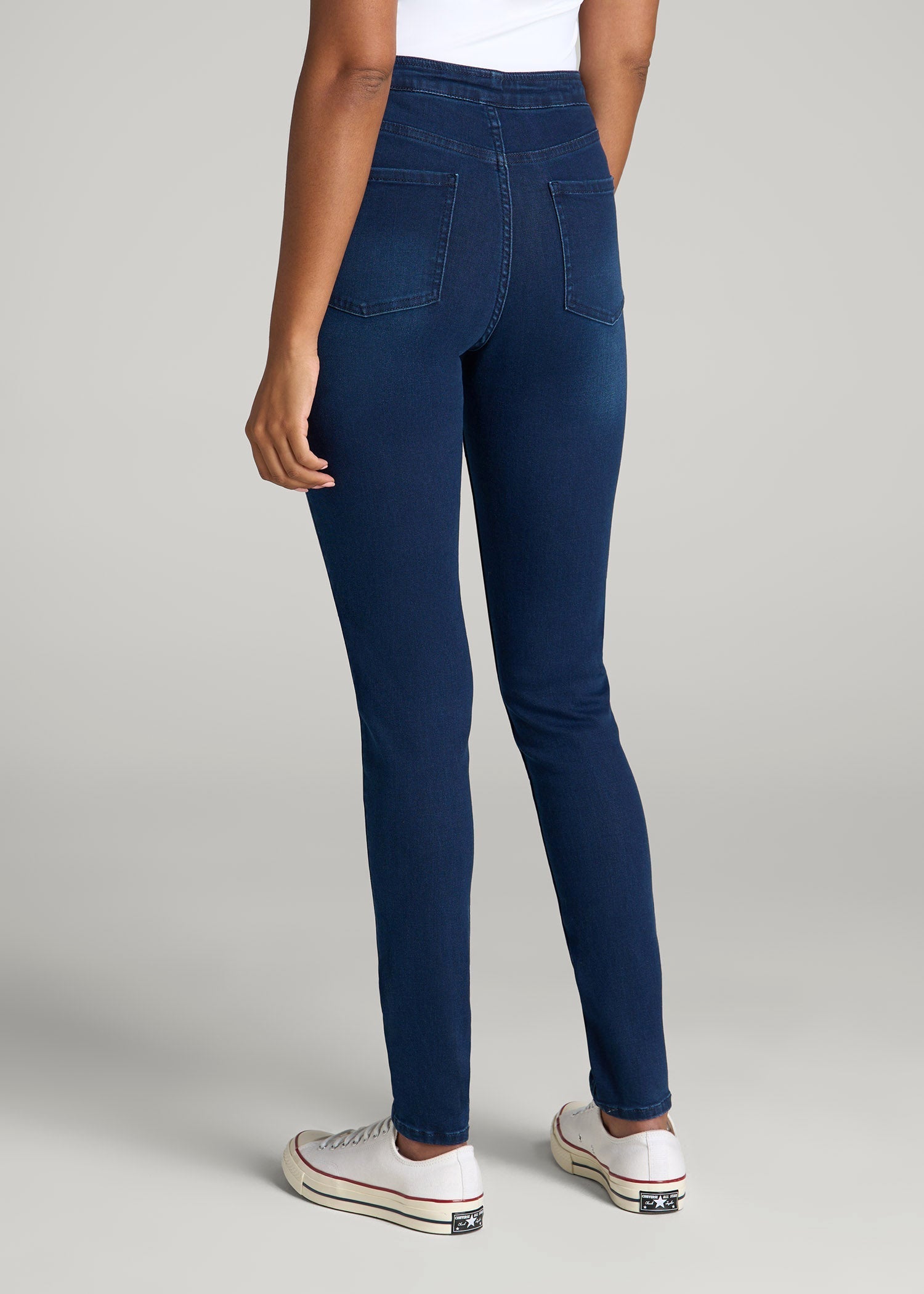 American Tall Women Jeggings for Tall Women in Twilight Blue