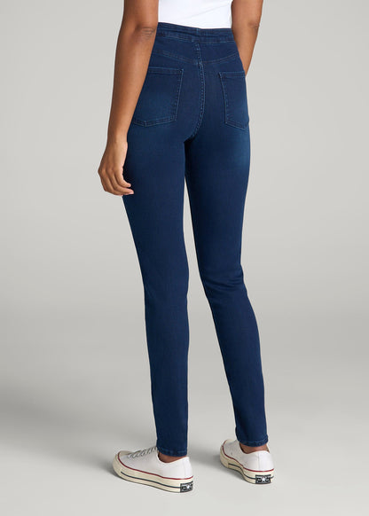American Tall Women Jeggings for Tall Women in Twilight Blue