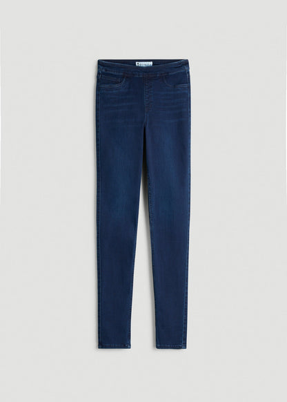 American Tall Women Jeggings for Tall Women in Twilight Blue