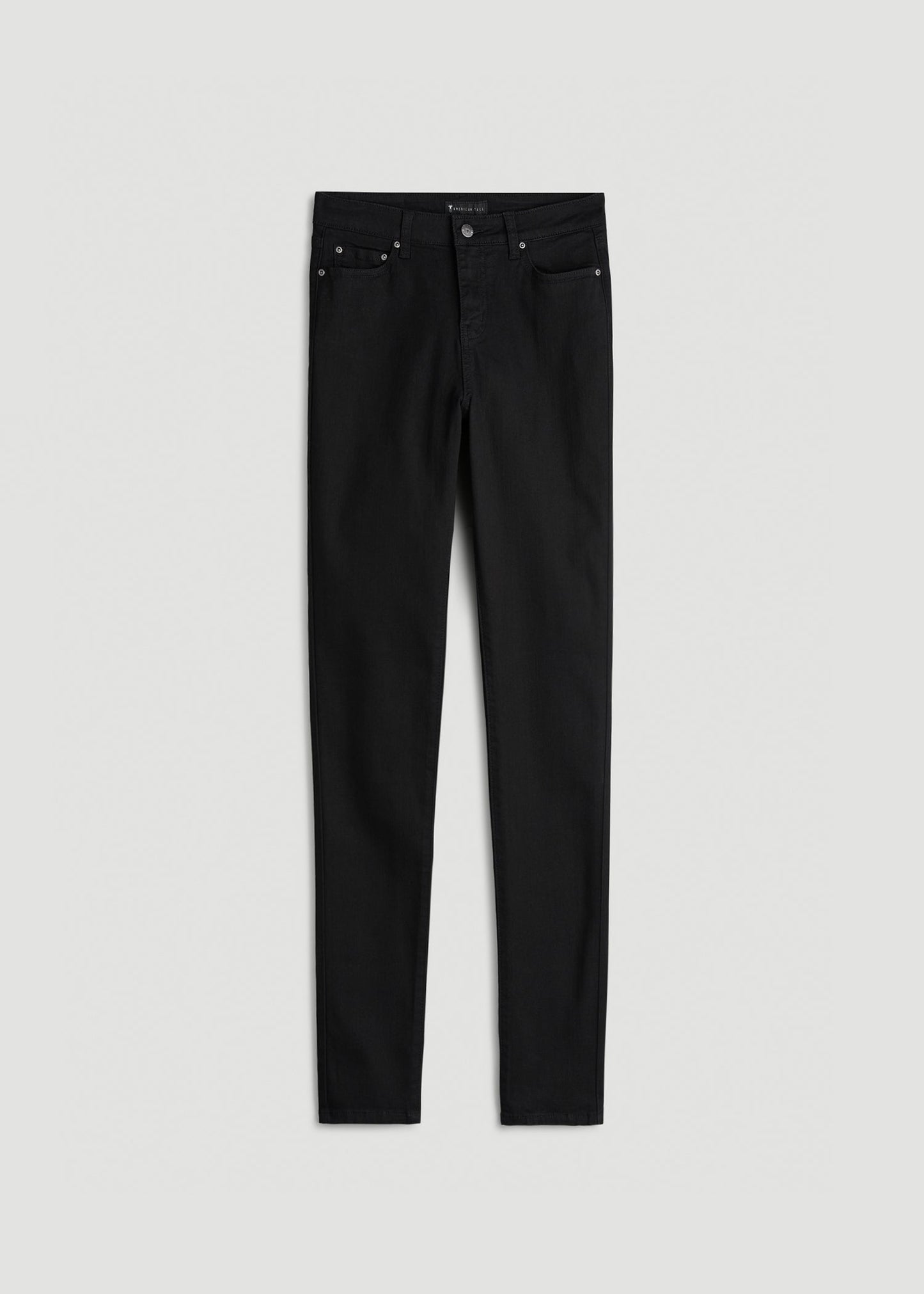 American Tall Women Georgia High-Rise Skinny Jeans for Tall Women in Black