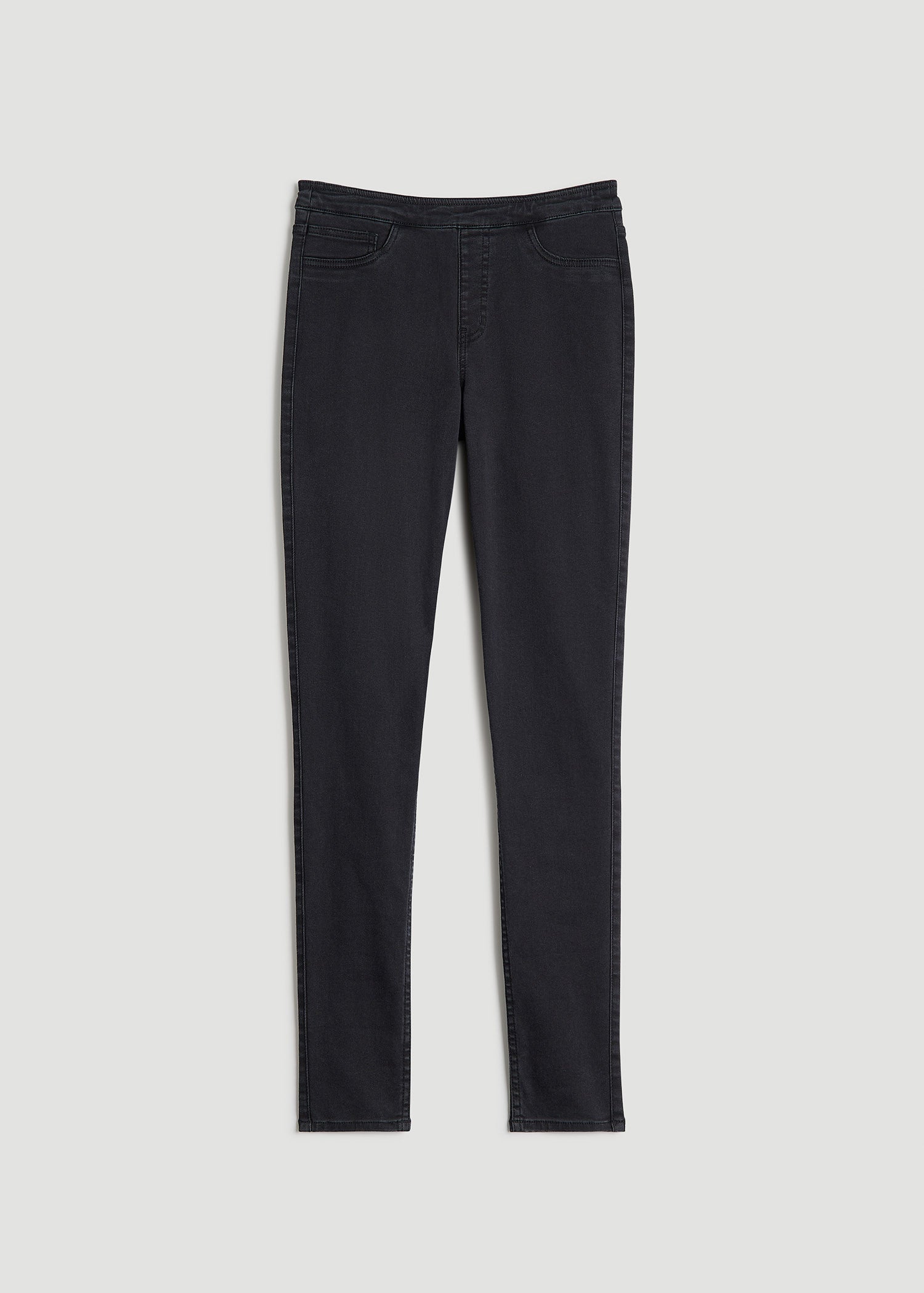 American Tall Women Jeggings for Tall Women in Washed Black