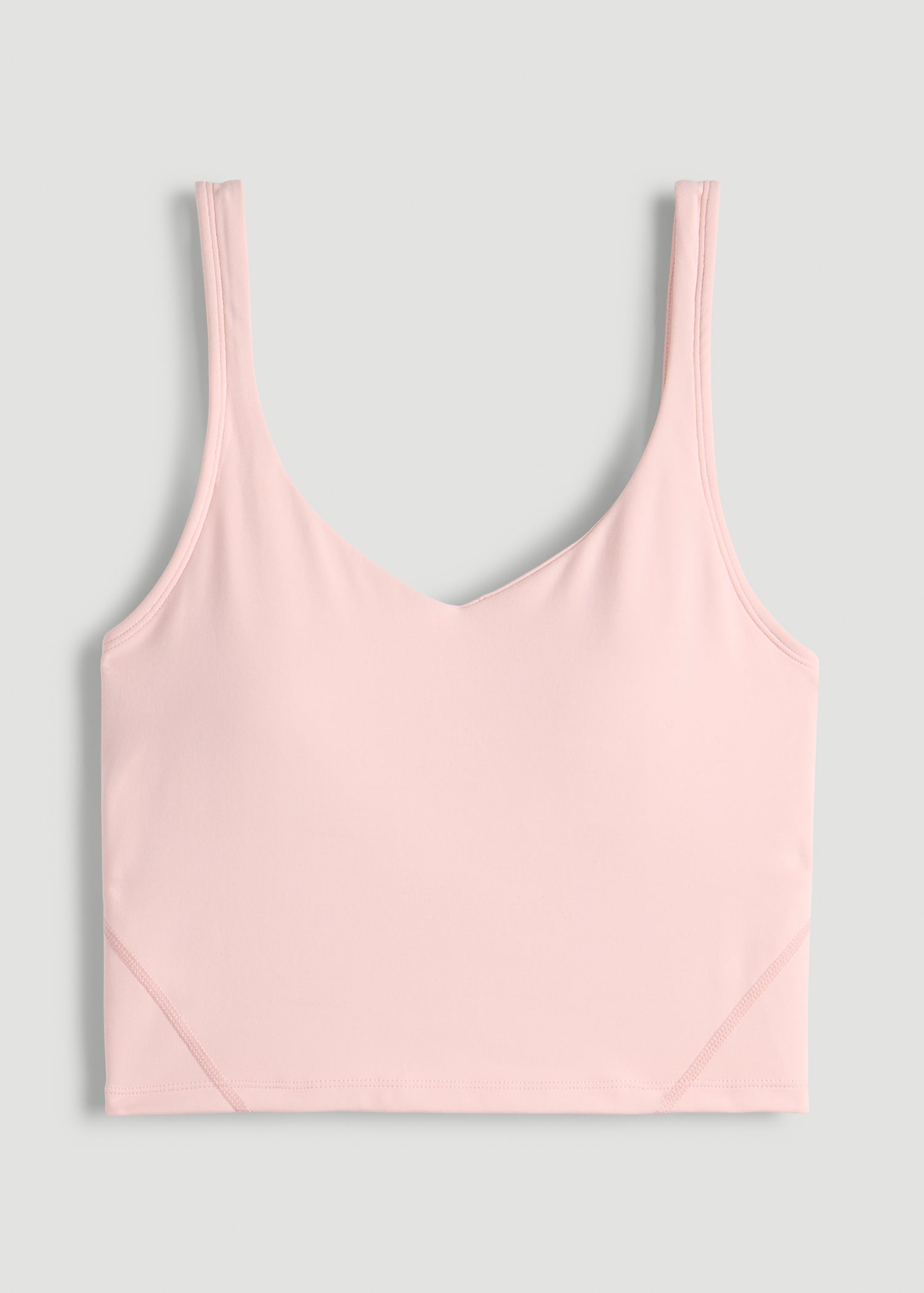 American Tall Women Balance Tank Top for Tall Women in Hush Pink