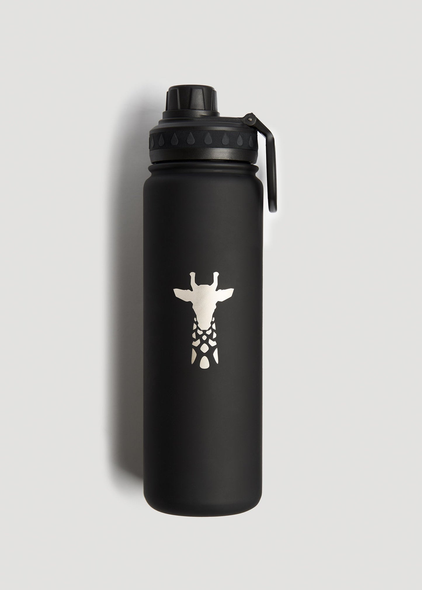 American Tall Women|Men Water Bottle in Black